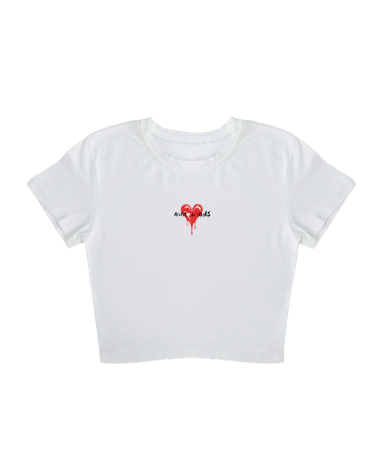 Short sleeve t-shirt red heart