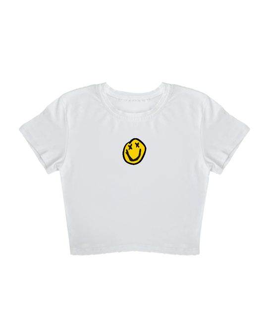 Short sleeve t-shirt smiley face
