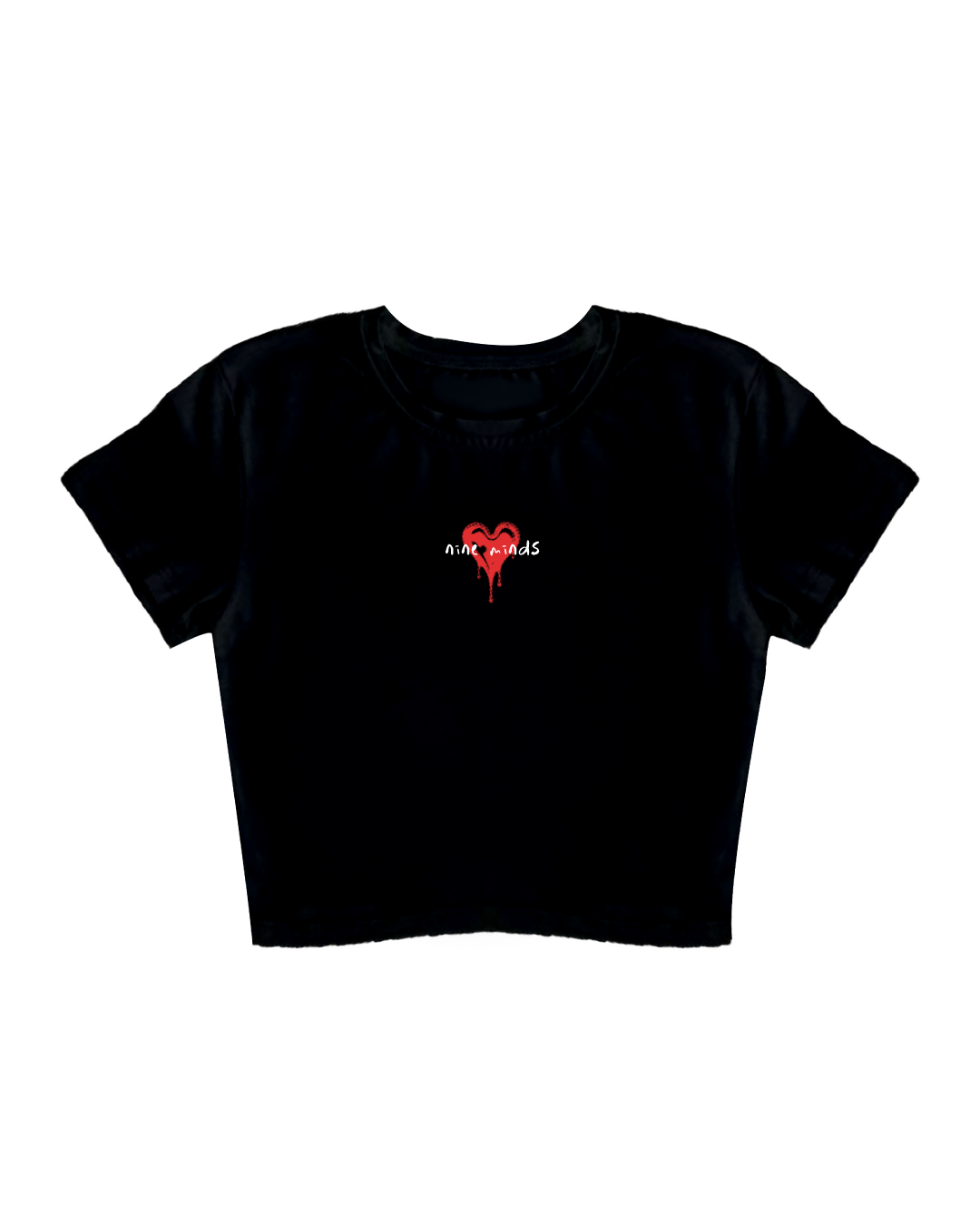 Short sleeve t-shirt red heart