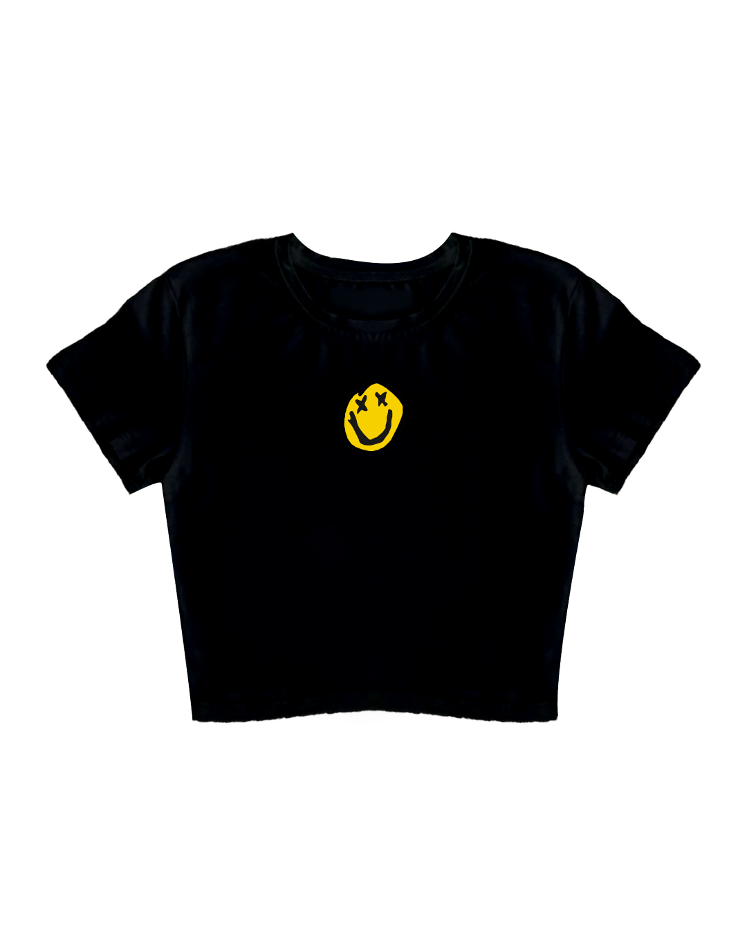 Short sleeve t-shirt smiley face